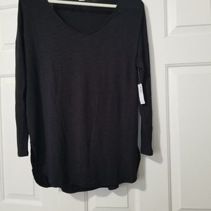 Black tunic shirt